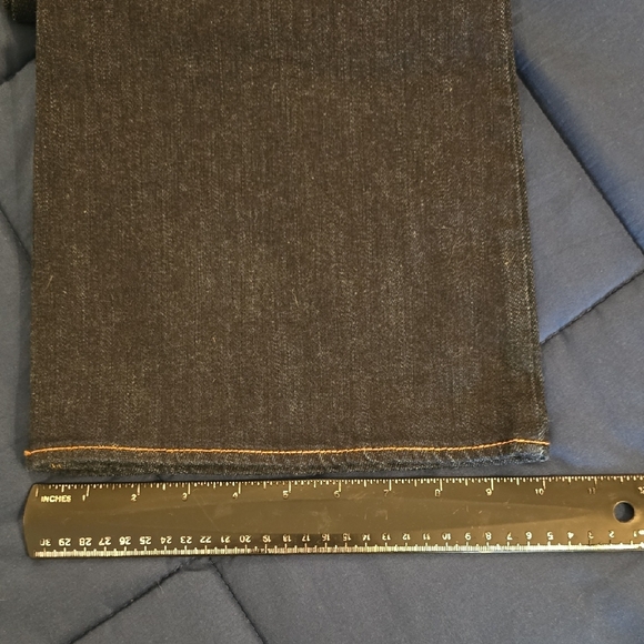 American Eagle Outfitters Women's Dark Blue High Rise Jeans - Picture 8 of 10